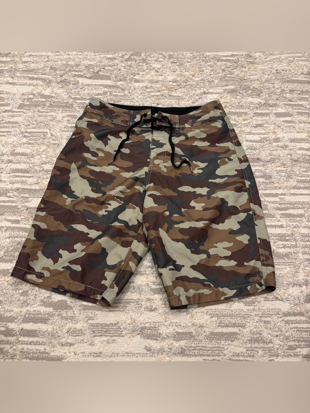 Stüssy Military Camo Board Shorts 10” Men’s 30 Gorp Outdoor Swim Water